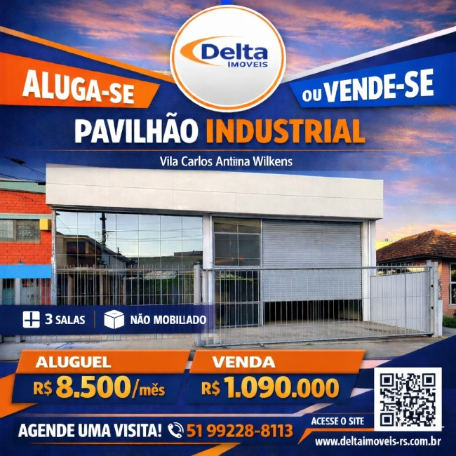 Predio, com 240m² no bairro Vila Carlos Antônio Wilkens em Cachoeirinha para Comprar